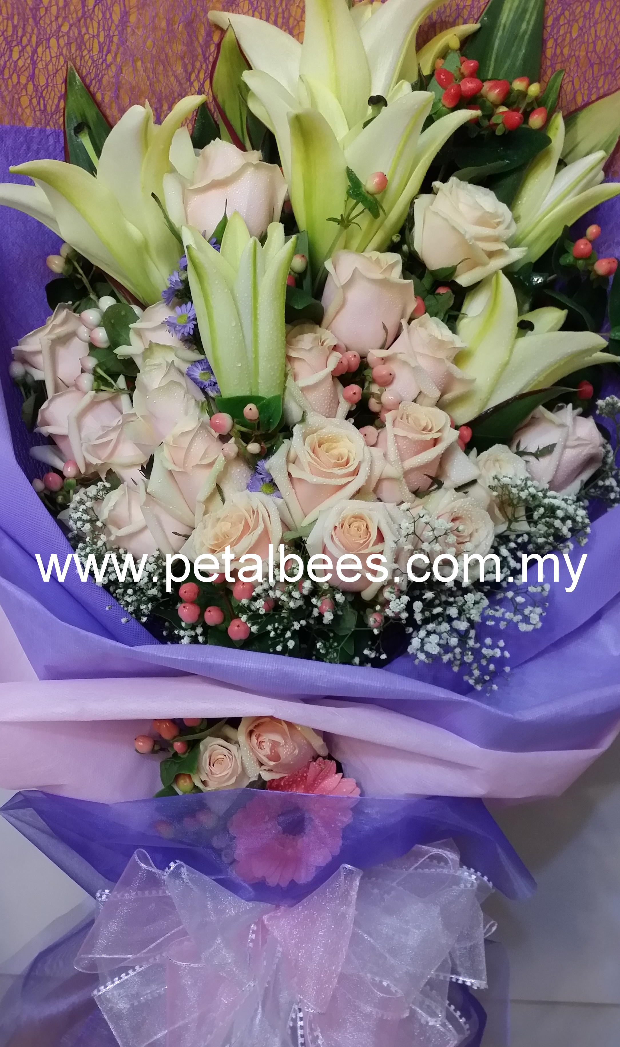 Kedai Bunga | Florist Flower Delivery KL : Petalbees - HB0225 Mix ...