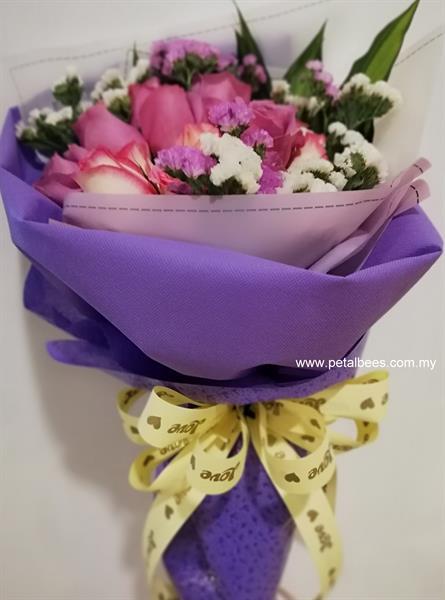 Kedai Bunga | Florist Flower Delivery KL : Petalbees - HB0400 Roses ...